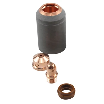 A141 Plasma Torch Consumables Kit 4Pcs Cutting Electrode Nozzle Tip Shield PR0101 PD0101 PC0101 PE0101 CV0011
A141 Plasma Torch Consumables Kit 4Pcs Cutting Electrode Nozzle Tip Shield PR0101 PD0101 PC0101 PE0101 CV0011