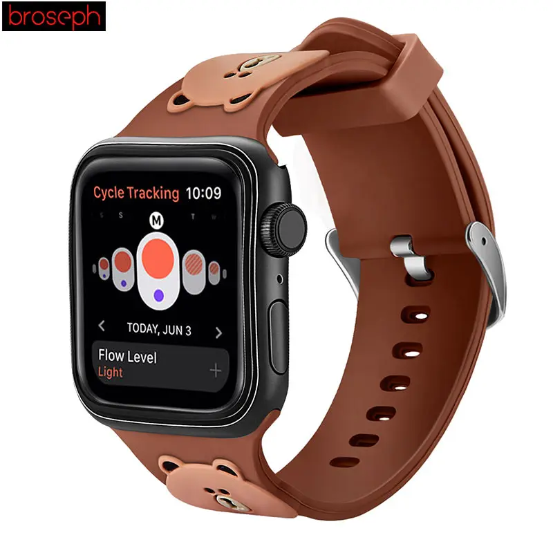 Watch Strap for Apple Watch 3 bands 38mm 42mm Soft Silicone Cartoon Straps for iwatch Series 1 2 3 Watchband Belt Bracelet
Watch Strap for Apple Watch 3 bands 38mm 42mm Soft Silicone Cartoon Straps for iwatch Series 1 2 3 Watchband Belt Bracelet