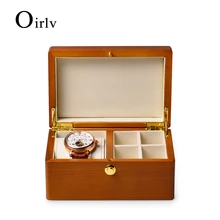 Oirlv Wooden Watch Box Watch Storage Case with Removable Pillow Jewelry Display Box 5 Slots Storage Box Jewelry Organizer Holder
Oirlv Wooden Watch Box Watch Storage Case with Removable Pillow Jewelry Display Box 5 Slots Storage Box Jewelry Organizer Holder