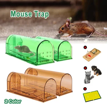 1pc Mouse Trap Humane Rodent Catcher Catches Mice Alive Transparent Smart Mouse Trap No Kill Live Catch Catcher Pest Control 2
1pc Mouse Trap Humane Rodent Catcher Catches Mice Alive Transparent Smart Mouse Trap No Kill Live Catch Catcher Pest Control 2