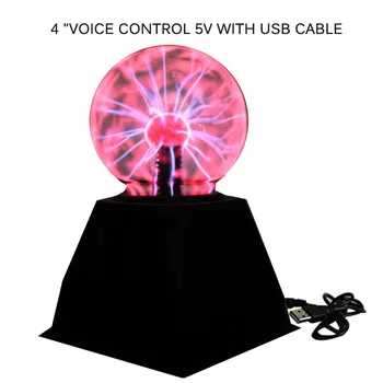 Hot USB 4/5/6/8 Inch Static Ball Crystal Lightning Ball Sound Controlled Plasma Magic Plasma Ball Light For Home Decorations
Hot USB 4/5/6/8 Inch Static Ball Crystal Lightning Ball Sound Controlled Plasma Magic Plasma Ball Light For Home Decorations