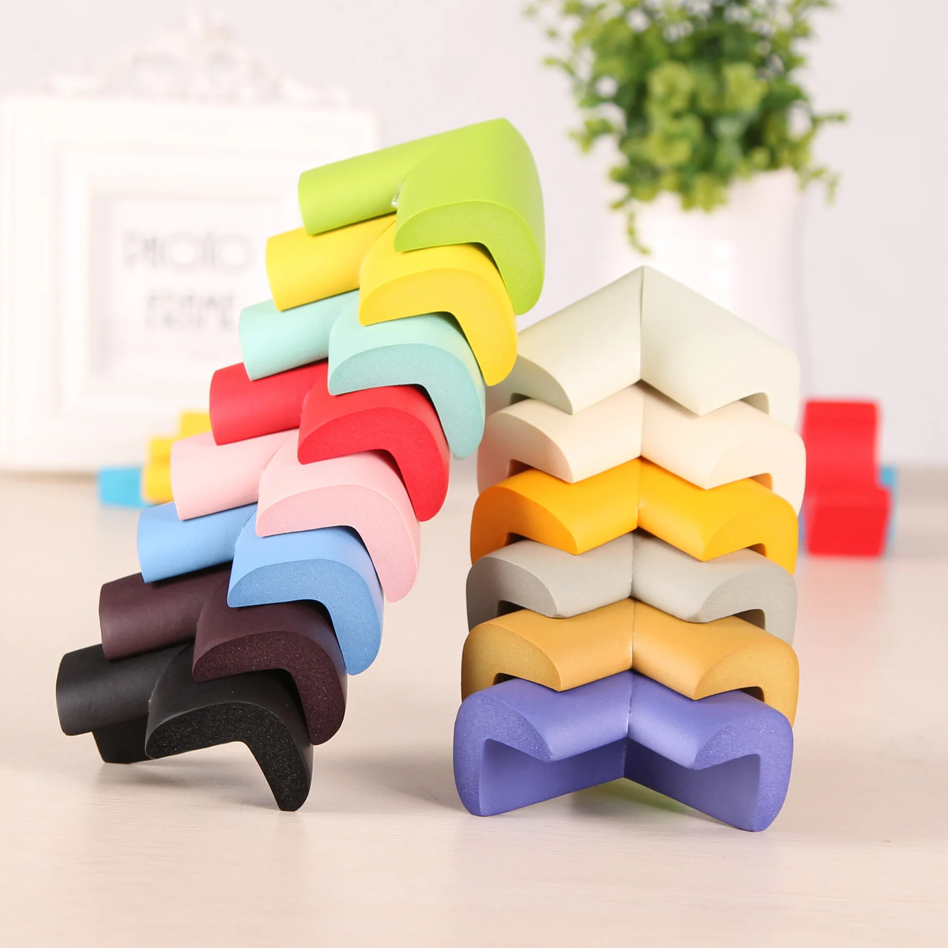 4PCs Colorful Baby Safety Protector Table Corner Desk Protection Children Anticollision Edge Thicken Soft Child Corner Guards
4PCs Colorful Baby Safety Protector Table Corner Desk Protection Children Anticollision Edge Thicken Soft Child Corner Guards