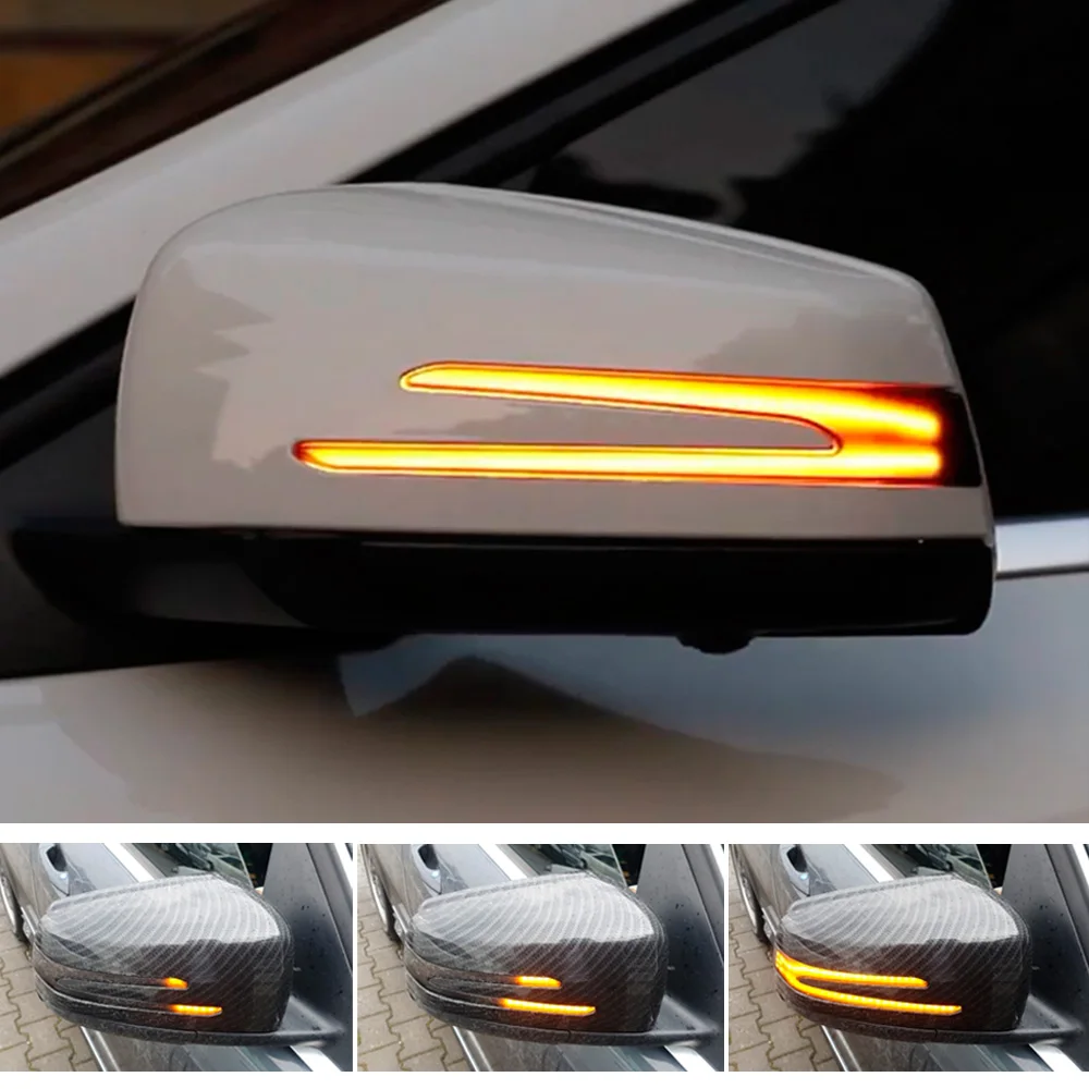 LED Dynamic Turn Signal Flashing Blinker Side Rear-View Mirror Indicator Light For Mercedes-Benz W176 W246 W204 W212 C117 X156
LED Dynamic Turn Signal Flashing Blinker Side Rear-View Mirror Indicator Light For Mercedes-Benz W176 W246 W204 W212 C117 X156