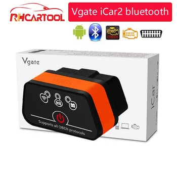 Vgate iCar2 ELM327 Bluetooth OBD 2 Scanner iCar 2 mini elm 327 obd2 OBD II and Brake Fluid Tester For Oil DOT3/DOT4/DOT5 tool
Vgate iCar2 ELM327 Bluetooth OBD 2 Scanner iCar 2 mini elm 327 obd2 OBD II and Brake Fluid Tester For Oil DOT3/DOT4/DOT5 tool