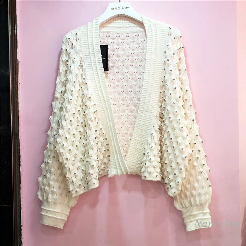 Rhinestone Cardigan Femme 2020 Autumn Women's New Heavy Industry Diamond Pattern Knitted Cardigan Jacket Lady Casual Coat
Rhinestone Cardigan Femme 2020 Autumn Women's New Heavy Industry Diamond Pattern Knitted Cardigan Jacket Lady Casual Coat
