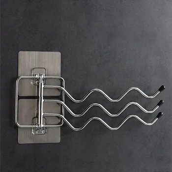 No Drilling Bath Towel Racks Holder Shower Shelf 180 Degree Rotating Bracket Bathroom Holder Adhesive Shelf Pendant New Hardware
No Drilling Bath Towel Racks Holder Shower Shelf 180 Degree Rotating Bracket Bathroom Holder Adhesive Shelf Pendant New Hardware