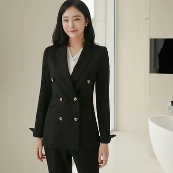 New Women's Clothing Trouser for Women Jacket Pants Suit Solid Color Office Business Ladies Suits Blazer Set Women Suits
New Women's Clothing Trouser for Women Jacket Pants Suit Solid Color Office Business Ladies Suits Blazer Set Women Suits