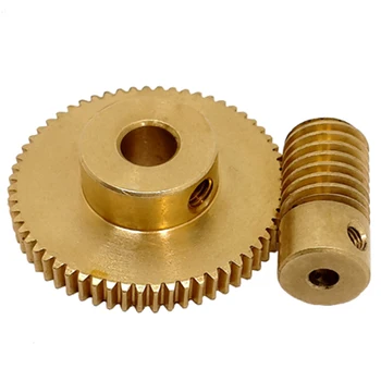 Worm Outer Diameter Small Copper Worm Reduction Ratio 1:60 Worm Gear Worm Worm Gear Small Reduction Machine Box Production
Worm Outer Diameter Small Copper Worm Reduction Ratio 1:60 Worm Gear Worm Worm Gear Small Reduction Machine Box Production