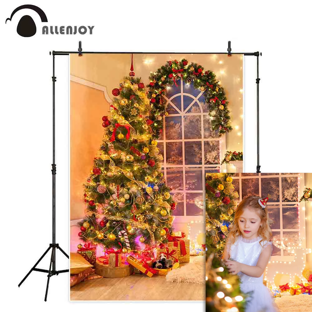 Allenjoy photocall Christmas window backdrop tree glitter blanket decoration gifts photo background wallpaper photography
Allenjoy photocall Christmas window backdrop tree glitter blanket decoration gifts photo background wallpaper photography