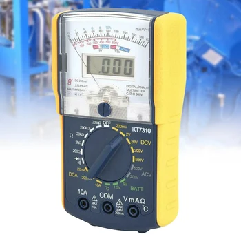 KT7310 Temperature Measuring Tool Portable Repairing High Accuracy Multimeter Tester Voltage Sensitive Digital Analog Multimeter
KT7310 Temperature Measuring Tool Portable Repairing High Accuracy Multimeter Tester Voltage Sensitive Digital Analog Multimeter