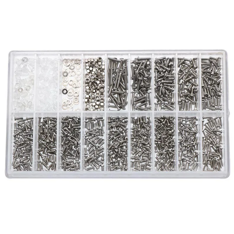 1000pcs Small Stainless Steel Spectacles Screws Micro Glasses Sunglass Watch Nuts Screwdriver Repair Tool for Home Tool Kit
1000pcs Small Stainless Steel Spectacles Screws Micro Glasses Sunglass Watch Nuts Screwdriver Repair Tool for Home Tool Kit