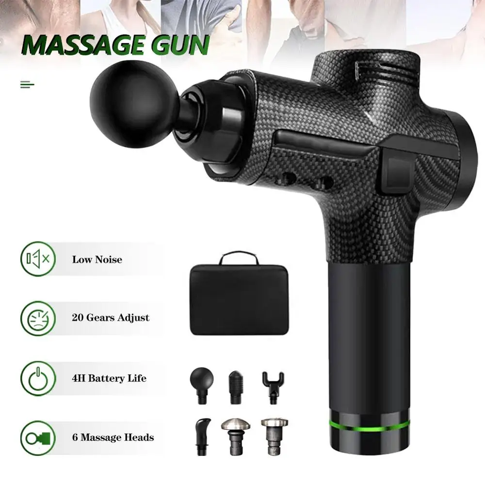 Massage Gun LED Display Portable Massage Gun 20-Speed Adjustment Percussion Massage Device Slimming Shaping Pain Relief
Massage Gun LED Display Portable Massage Gun 20-Speed Adjustment Percussion Massage Device Slimming Shaping Pain Relief