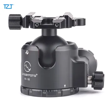 TZT XB-52 Low Profile Tripod Ball Head Panoramic Tripod Head Load 60KG with Screw-Knob Clamp DDC-60X
TZT XB-52 Low Profile Tripod Ball Head Panoramic Tripod Head Load 60KG with Screw-Knob Clamp DDC-60X