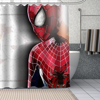 Custom spiderman Shower Curtains DIY Bathroom Curtain Fabric Washable Polyester for Bathtub Art Decor Drop Shipping
Custom spiderman Shower Curtains DIY Bathroom Curtain Fabric Washable Polyester for Bathtub Art Decor Drop Shipping