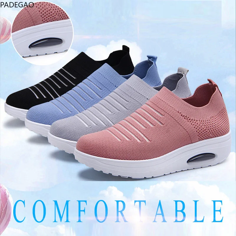 Women's Walking Shoes Air cushioned sole Sneakers Non Slip Nursing Shoes Light Weight Workwear Platform Loss Weight Shoes 
Women's Walking Shoes Air cushioned sole Sneakers Non Slip Nursing Shoes Light Weight Workwear Platform Loss Weight Shoes