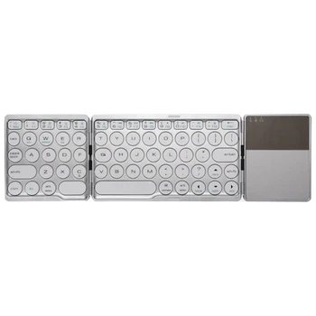 NEW-Mini Folding Keyboard Bluetooth Foldable Wireless Keypad Upgrade Presspad for Windows Android Ios Tablet Ipad Phones
NEW-Mini Folding Keyboard Bluetooth Foldable Wireless Keypad Upgrade Presspad for Windows Android Ios Tablet Ipad Phones
