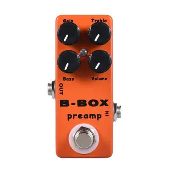 MOSKY B-Box Electric Guitar Preamp Overdrive Effect Pedal Full Metal Shell True Bypass
MOSKY B-Box Electric Guitar Preamp Overdrive Effect Pedal Full Metal Shell True Bypass