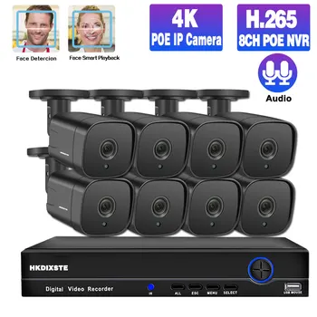 8ch POE Cctv Camera Security System Kit 4K NVR 4ch 5MP Outdoor Face Detection Audio IP CCTV Video Surveillance Camera System Set
8ch POE Cctv Camera Security System Kit 4K NVR 4ch 5MP Outdoor Face Detection Audio IP CCTV Video Surveillance Camera System Set