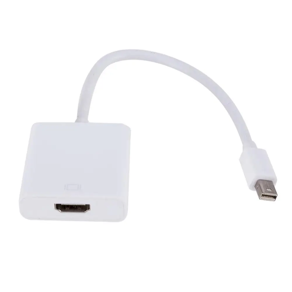 Mini DP to HDMI Adapter M/F Thunderbolt Mini DisplayPort to HDMI Cable for MacBook Pro Air iMac 1080p projector N020
Mini DP to HDMI Adapter M/F Thunderbolt Mini DisplayPort to HDMI Cable for MacBook Pro Air iMac 1080p projector N020