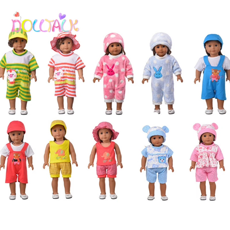 Hot Fashion 18 inch Baby Doll Clothes Set 3 Pcs/Set Fot 43 cm Baby Doll Clothes Reborn Doll Our Generation Accessories
Hot Fashion 18 inch Baby Doll Clothes Set 3 Pcs/Set Fot 43 cm Baby Doll Clothes Reborn Doll Our Generation Accessories