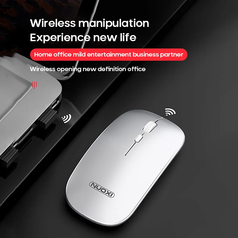 M2 2.4G Bluetooth USB Receiver Wireless Mouse Charging Mute Silent Computer Desktop Office Game Gaming Mouse For Pc
M2 2.4G Bluetooth USB Receiver Wireless Mouse Charging Mute Silent Computer Desktop Office Game Gaming Mouse For Pc