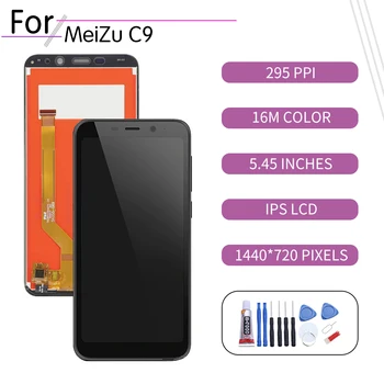 5.45"Screen For MEIZU C9 LCD Touch Screen Digitizer Assembly For Meizu C9 Display with Frame Replacement M818H M818Q 720x1440P
5.45"Screen For MEIZU C9 LCD Touch Screen Digitizer Assembly For Meizu C9 Display with Frame Replacement M818H M818Q 720x1440P