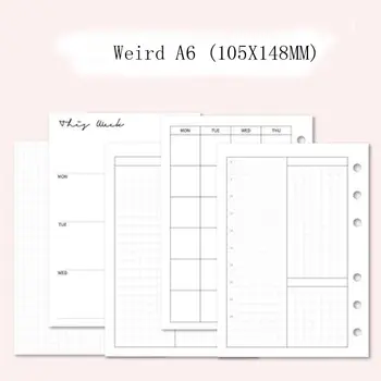 2020 Lovedoki 105X145MM Weird A6 Weekly Monthly Filler Pages Planner Notebook Paper
2020 Lovedoki 105X145MM Weird A6 Weekly Monthly Filler Pages Planner Notebook Paper