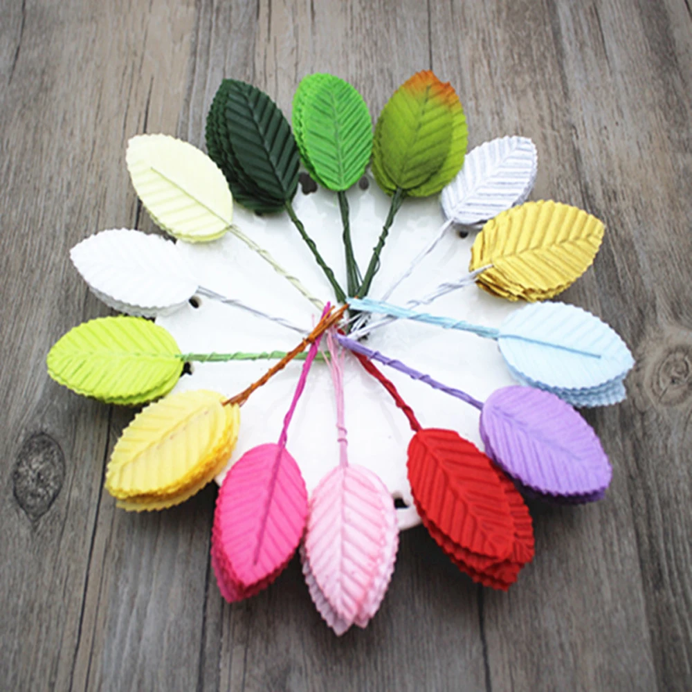 30pcs Mini Nylon Silk Leaf-shaped Leaves Artificial Flower For Wedding Decoration DIY Wreath Gift Scrapbooking Craft Fake Flower 
30pcs Mini Nylon Silk Leaf-shaped Leaves Artificial Flower For Wedding Decoration DIY Wreath Gift Scrapbooking Craft Fake Flower