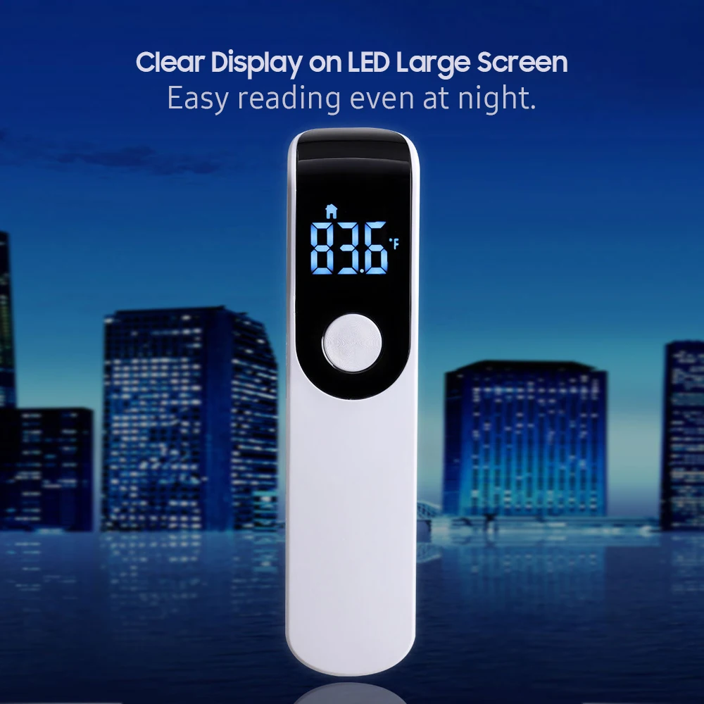 Generic Electronic Digital Thermometer Forehead Ear NonContact Body