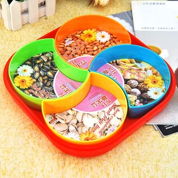 Snacks Box Divided Snacks Container Round Candy Serving Tray With Lid Food Sealing Organizer
Snacks Box Divided Snacks Container Round Candy Serving Tray With Lid Food Sealing Organizer