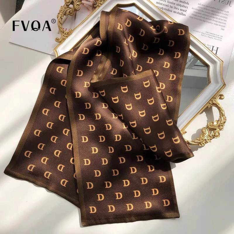 spring Korean version of all-match women scarf silk hand-feel double-sided printing scarf thin section scarf 15x150cm
spring Korean version of all-match women scarf silk hand-feel double-sided printing scarf thin section scarf 15x150cm