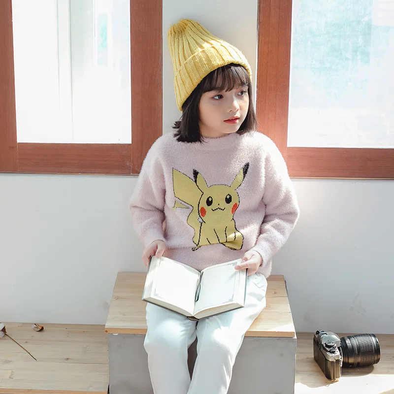 INS Kids' Sweater Korean-style 2019 Autumn And Winter Childrenswear GIRL'S Sweater Single Layer Mink Cashmere Pullover Sweater B
INS Kids' Sweater Korean-style 2019 Autumn And Winter Childrenswear GIRL'S Sweater Single Layer Mink Cashmere Pullover Sweater B