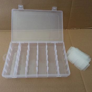 1pc Transparent Storage Box 36 Lattice Compartment Portable Clear Jewelry Case Hardware Tool Plastic Boxes
1pc Transparent Storage Box 36 Lattice Compartment Portable Clear Jewelry Case Hardware Tool Plastic Boxes