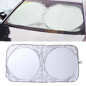 1 Pc Sun Shade Double Ring Windshield Interior Sun Shade Anti-UV Cover Protector For Auto Car Motor
1 Pc Sun Shade Double Ring Windshield Interior Sun Shade Anti-UV Cover Protector For Auto Car Motor