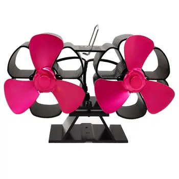 Double Motor 6 Blades Heat Powered Stove Fireplace Eco-friendly Fan Heater
Double Motor 6 Blades Heat Powered Stove Fireplace Eco-friendly Fan Heater