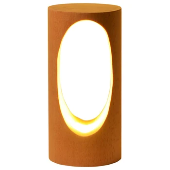 Home Wooden Table Lamp Bedroom LED Bedside Lamp Hotel Restaurant Decoration Small Night Light
Home Wooden Table Lamp Bedroom LED Bedside Lamp Hotel Restaurant Decoration Small Night Light