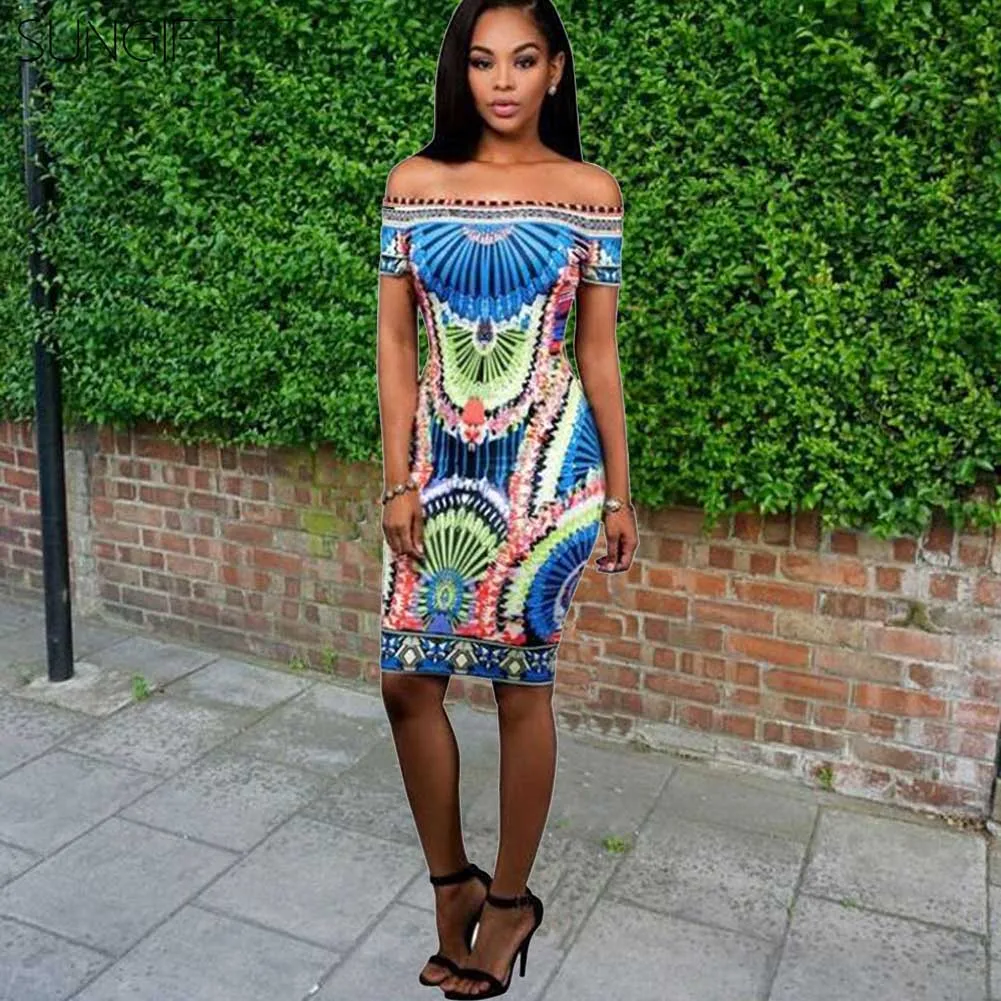 SUNGIFT Women's Off The Shoulder Tribal Dress African Dashiki Print Mini Dress Slit Strapless Design Summer Sexy Ethnic Dresses
SUNGIFT Women's Off The Shoulder Tribal Dress African Dashiki Print Mini Dress Slit Strapless Design Summer Sexy Ethnic Dresses