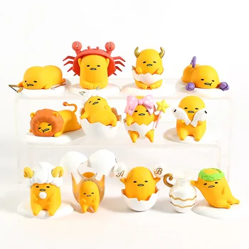 Gudetama Zodiac Series Twelve Constellations Lazy Eggs Mini PVC Figures Collectible Toys 12pcs/set 
Gudetama Zodiac Series Twelve Constellations Lazy Eggs Mini PVC Figures Collectible Toys 12pcs/set