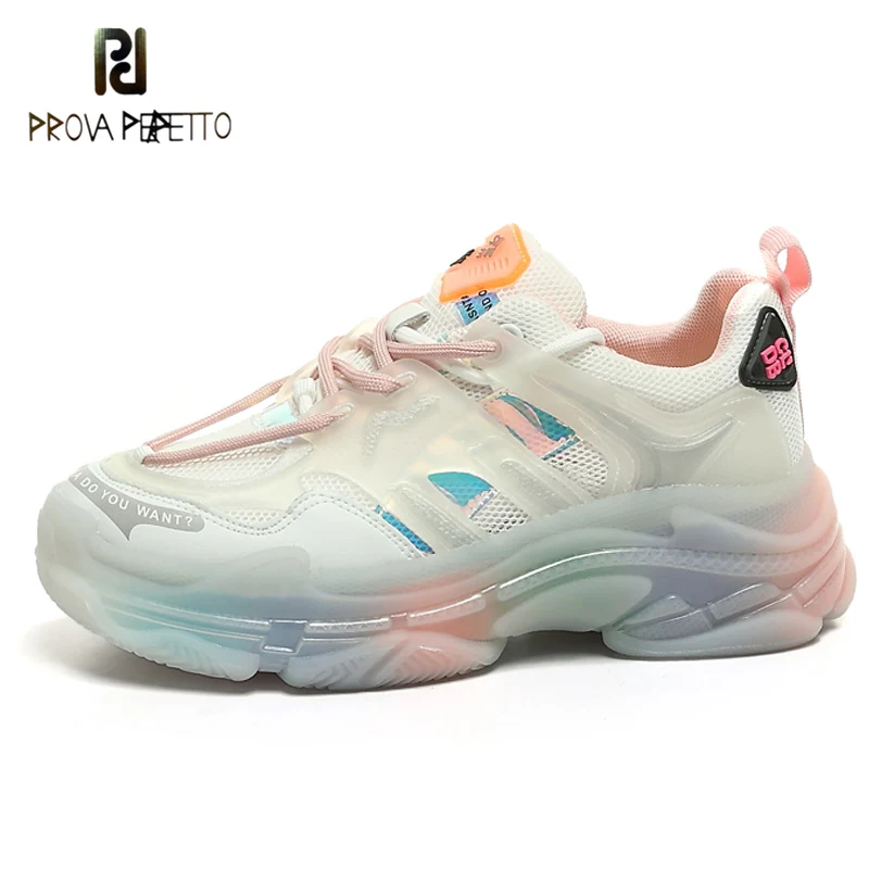 Cowhide Stitching Mesh Gluing Rubber Old Shoes Fashion All-match Rainbow Bottom Casual Sneakers Leather Breathable Shoes
Cowhide Stitching Mesh Gluing Rubber Old Shoes Fashion All-match Rainbow Bottom Casual Sneakers Leather Breathable Shoes