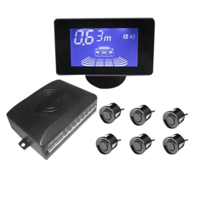 Car Reversing Radar Led Digital Display Language Accurate Broadcast Before And After Detectors 6 Radar Probes
Car Reversing Radar Led Digital Display Language Accurate Broadcast Before And After Detectors 6 Radar Probes
