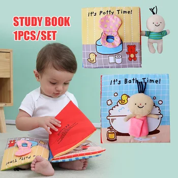 Baby Early Education Three-dimensional Cloth Book Toilet Bath Learning Toy with Ringing Paper S7JN
Baby Early Education Three-dimensional Cloth Book Toilet Bath Learning Toy with Ringing Paper S7JN