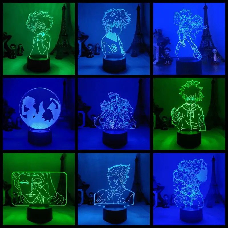 3d Night Anime Lamp Hunter X Hunter for Kids Child Bedroom Decor Night Light Dropshipping Manga Gift Hunter X Hunter Night Light
3d Night Anime Lamp Hunter X Hunter for Kids Child Bedroom Decor Night Light Dropshipping Manga Gift Hunter X Hunter Night Light