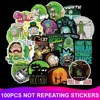 100pcs/Pack PVC Waterproof Cartoon Rick And Morty Stickers Laptop Suitcase Motorcycle DIY Funny Sticker Kid Classic Reward Toy
100pcs/Pack PVC Waterproof Cartoon Rick And Morty Stickers Laptop Suitcase Motorcycle DIY Funny Sticker Kid Classic Reward Toy