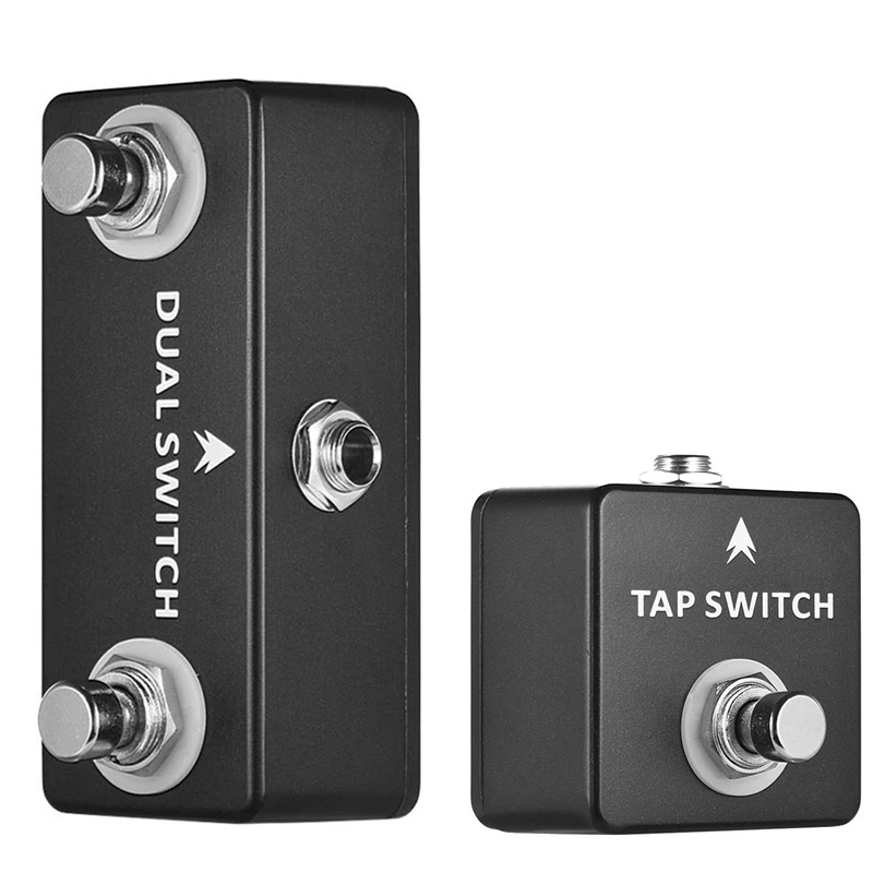 MOSKY 2 Pcs Guitar Pedal Footswitch Foot Switch Guitar Effect Pedal Full Metal Shell Guitar Parts and Accessories, Tap Switch &
MOSKY 2 Pcs Guitar Pedal Footswitch Foot Switch Guitar Effect Pedal Full Metal Shell Guitar Parts and Accessories, Tap Switch &