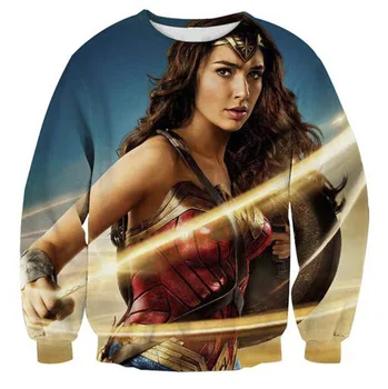 Marvel Wonder Woman Pullover Supergirl 3d Hoodies Autumn Long Sleeve Tee Superhero Hip Hop Streetwear Cool Outerwear Homme Men
Marvel Wonder Woman Pullover Supergirl 3d Hoodies Autumn Long Sleeve Tee Superhero Hip Hop Streetwear Cool Outerwear Homme Men