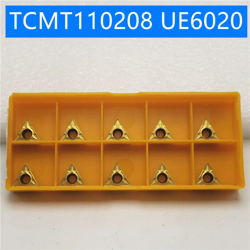 10PCS TCMT110208 UE6020 Carbide Insert Turning Tool Turning Milling Cutter CNC Cutting Tool Slot Cutting
10PCS TCMT110208 UE6020 Carbide Insert Turning Tool Turning Milling Cutter CNC Cutting Tool Slot Cutting