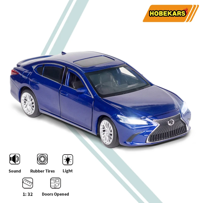 HOBEKARS 1:32 Diecast Alloy Model Car ES300H Simulation Metal Toy Vehicles With Light And Sound 6 Open Door For Children Gifts
HOBEKARS 1:32 Diecast Alloy Model Car ES300H Simulation Metal Toy Vehicles With Light And Sound 6 Open Door For Children Gifts