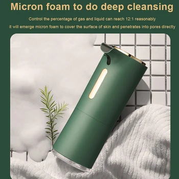 550ml Automatic Foam Soap Dispenser Smart Sensor Foaming Soap Container Contact-less Hand Sanitizer Machine For Home
550ml Automatic Foam Soap Dispenser Smart Sensor Foaming Soap Container Contact-less Hand Sanitizer Machine For Home
