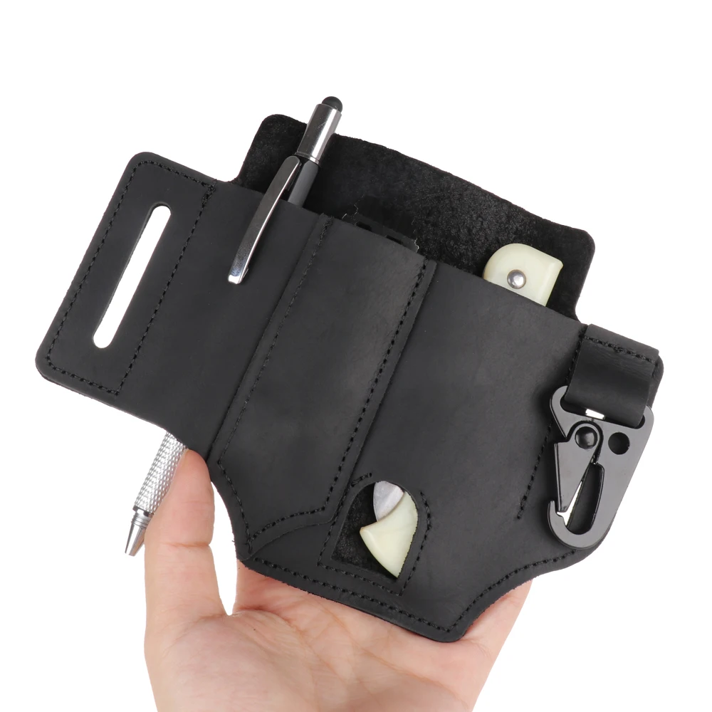 EDC Outdoor Leather Tool Knife Sheath Pockets Multitools Holder Essentials Organizer Belt Pouch Pocket Hunt Tactical Flashlight
EDC Outdoor Leather Tool Knife Sheath Pockets Multitools Holder Essentials Organizer Belt Pouch Pocket Hunt Tactical Flashlight