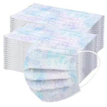 100pc Adult's Christmas Printed Mask Cover Mascarillas Disposable Face Mask Protective Health Care Respirator Face Mouth Masks
100pc Adult's Christmas Printed Mask Cover Mascarillas Disposable Face Mask Protective Health Care Respirator Face Mouth Masks